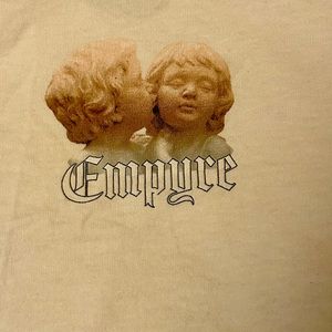 Empyre white “eternal love” long sleeve tee